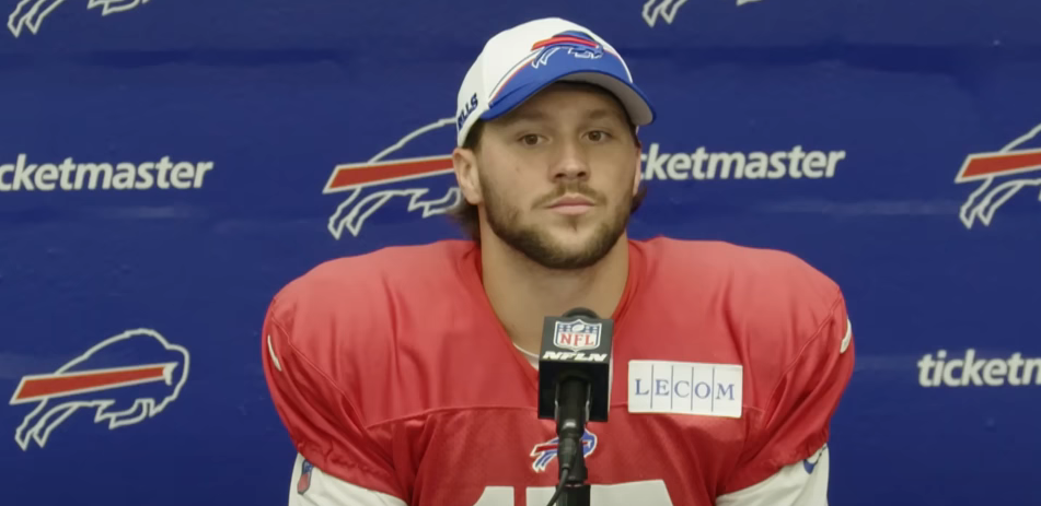 Buffalo Bills QB Josh Allen/ Photo Credit: YouTube @buffalobills