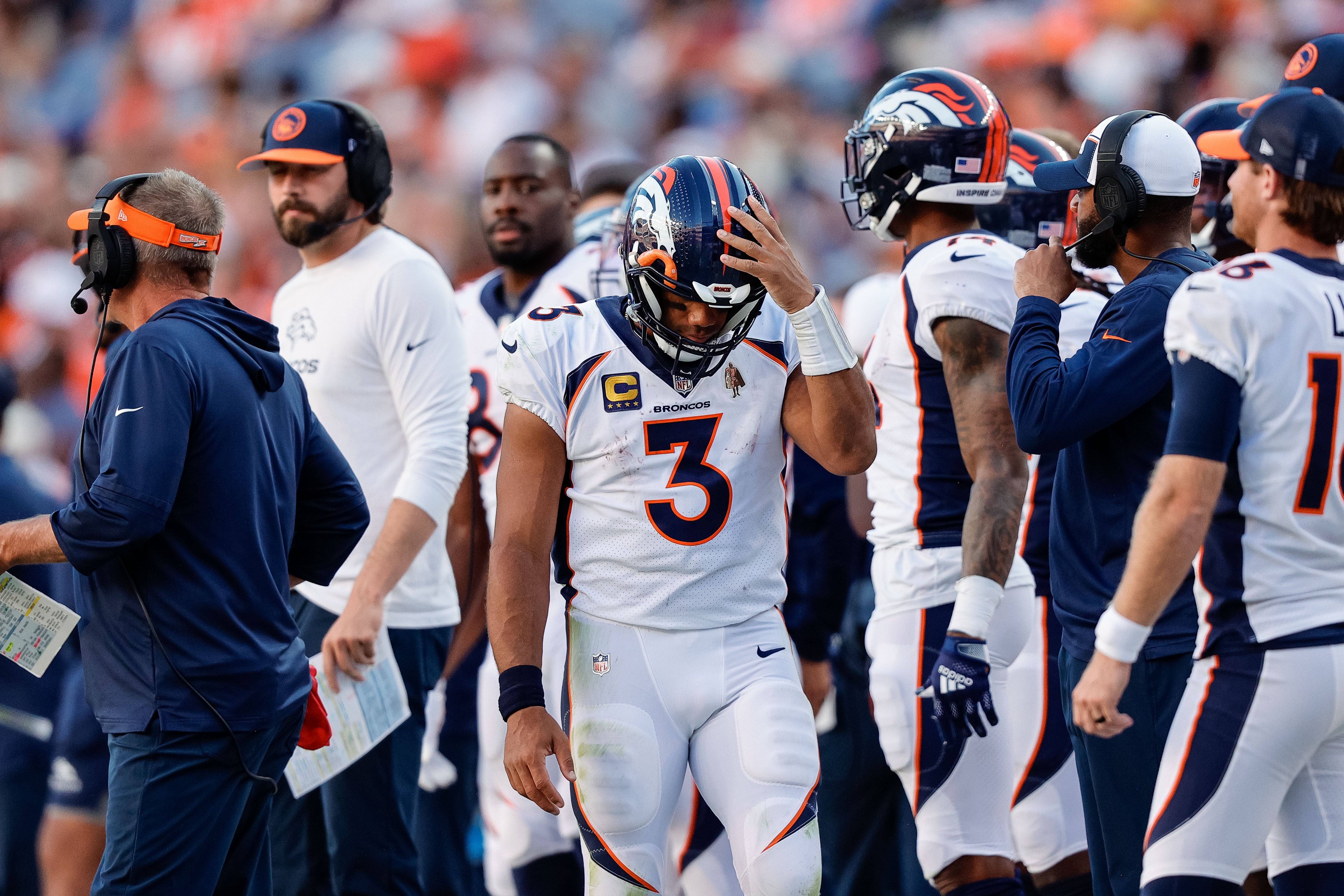 Denver Broncos QB Russell Wilson/ Photo Credit: Isaiah J. Downing-USA TODAY Sports