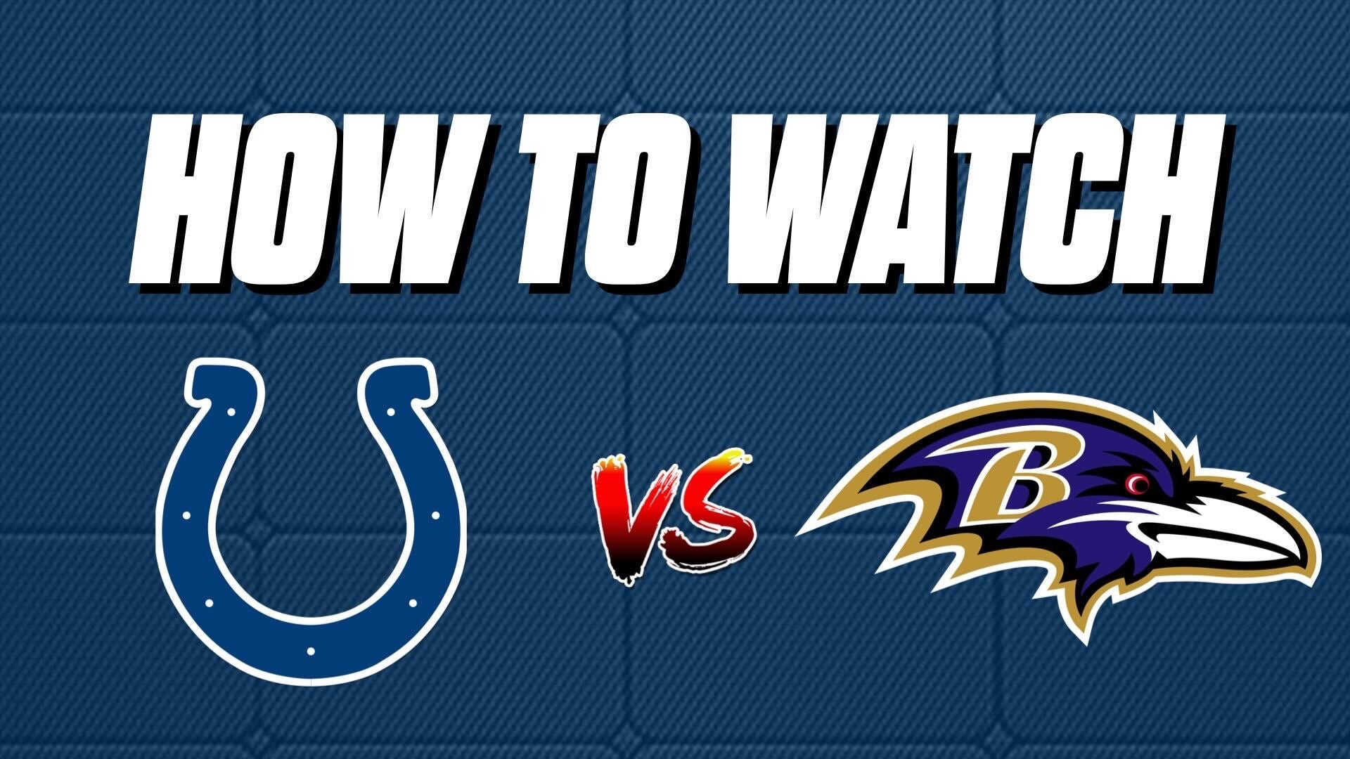 How to watch Colts Week 3