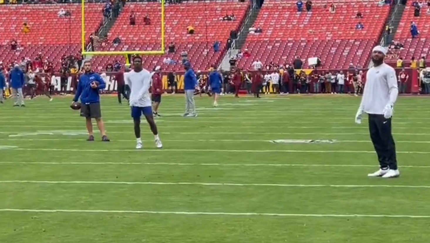 Buffalo Bills WR Stefon Diggs/ Photo Credit: Twitter/X @JonScottTV