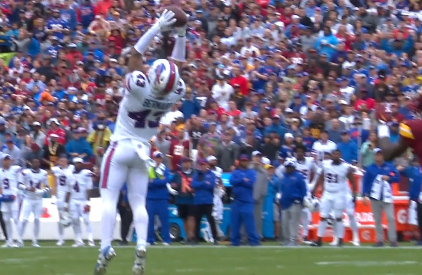 Buffalo Bills LB Terrel Bernard/ Photo Credit: Twitter/X @buffalobills