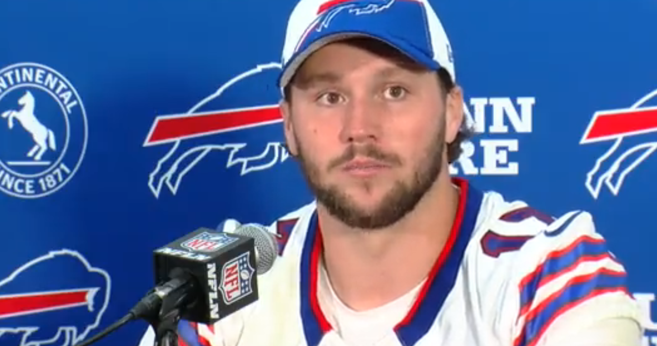 Buffalo Bills QB Josh Allen/ Photo Credit: Twitter/X @Matt_Bove