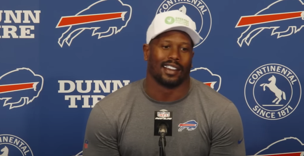 Buffalo Bills Von Miller/ Photo Credit: YouTube @buffalobills