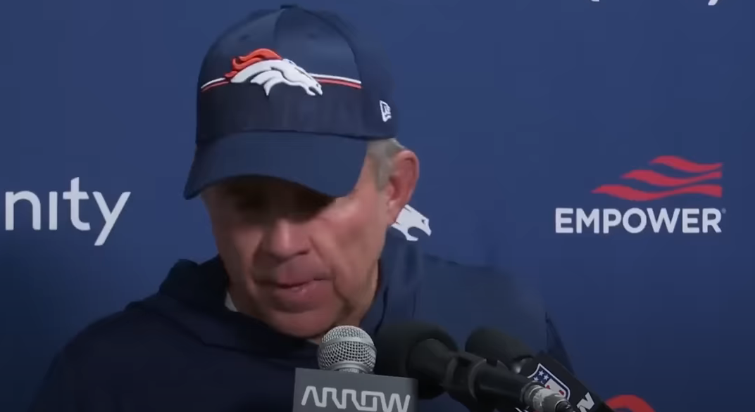 Denver Broncos head coach Sean Payton/ Photo Credit: YouTube @broncos