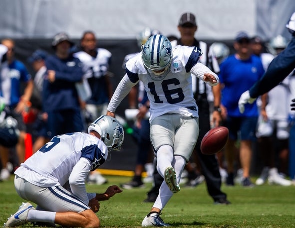 Ex-Cowboys kicker Tristan Vicaino