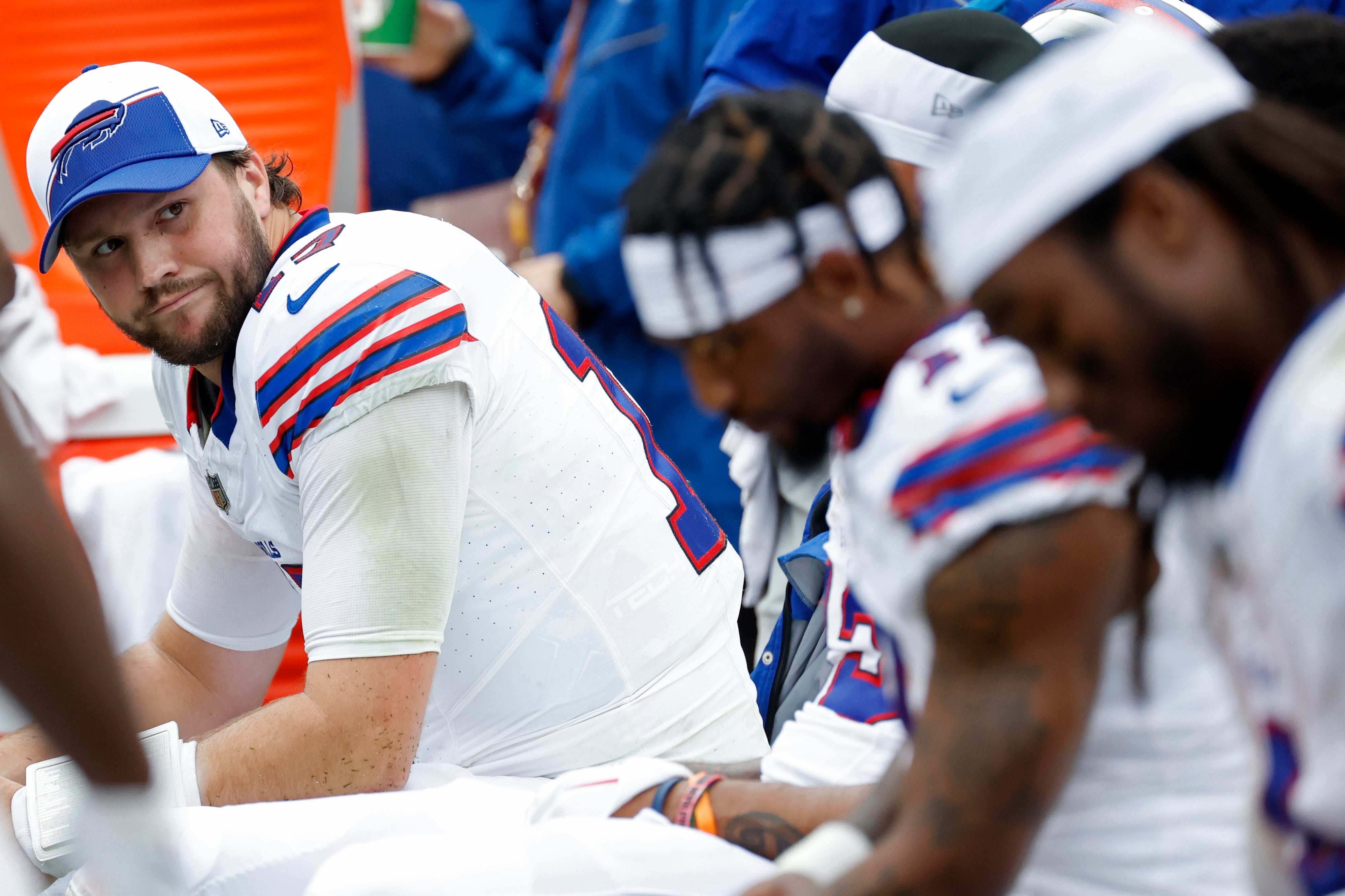 Buffalo Bills QB Josh Allen/ Photo Credit: Geoff Burke-USA TODAY Sports