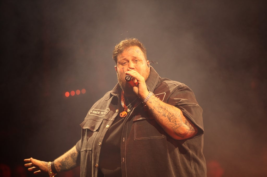 Jelly Roll headlines a sold-out American Family Insurance Amphitheater in Milwaukee on Friday, Aug. 18, 2023