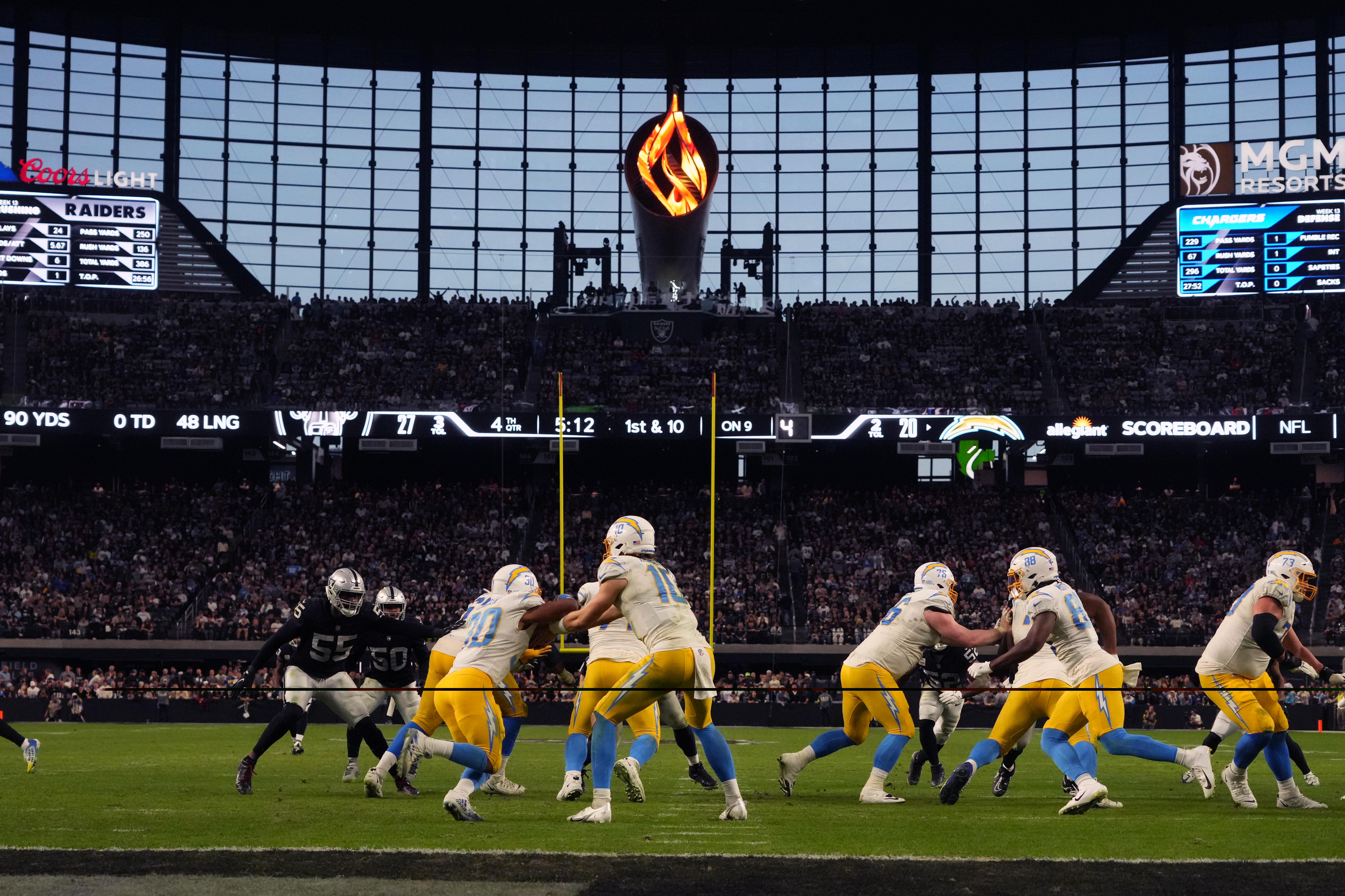 Los Angeles Chargers Las Vegas Raiders