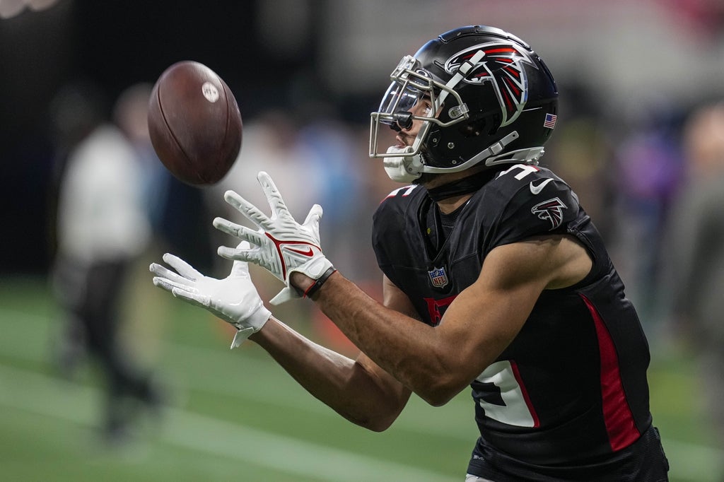 Falcons wide receiver Drake London