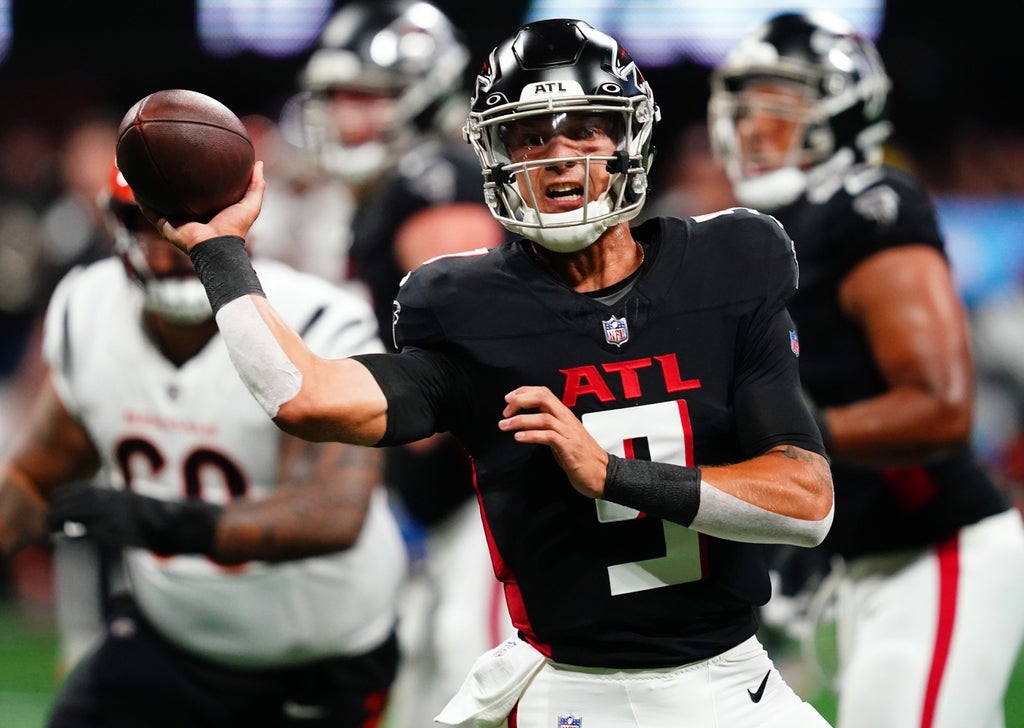 Falcons QB Desmond Ridder