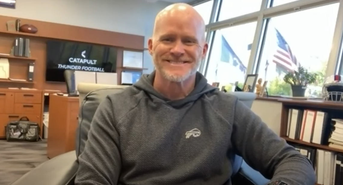 Buffalo Bills head coach Sean McDermott opens up to the media