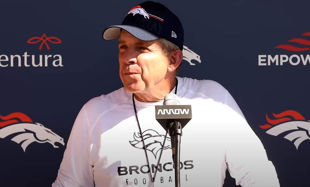 Denver Broncos head coach Sean Payton