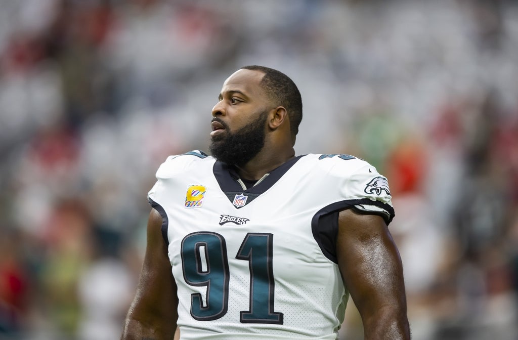 Eagles defensive tackle Fletcher Cox