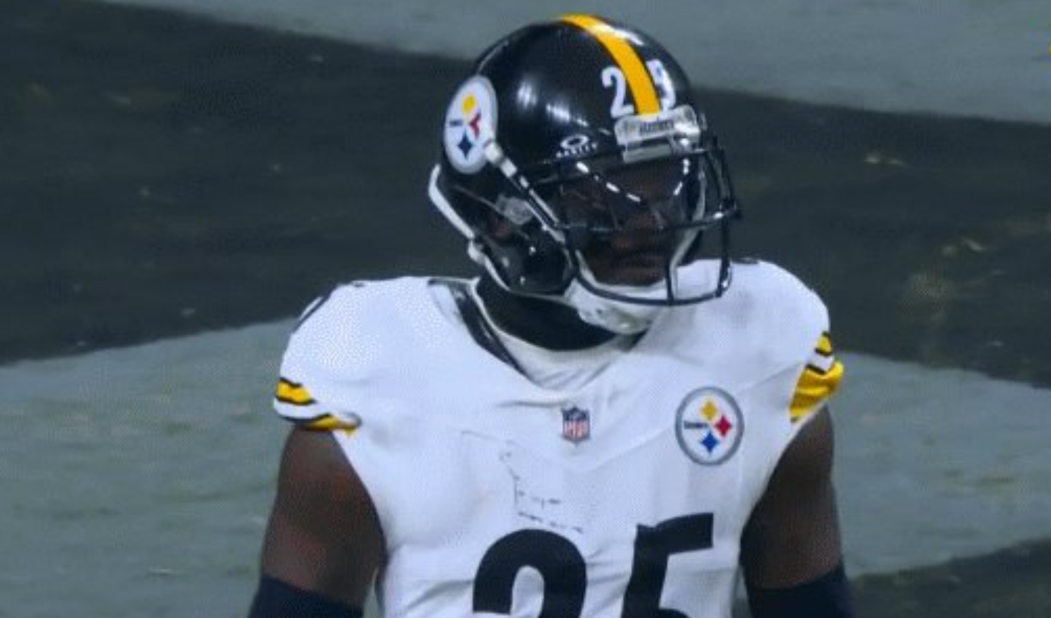 Pittsburgh Steelers kick returner Desmond King on Sunday Night Football at Las Vegas Raiders