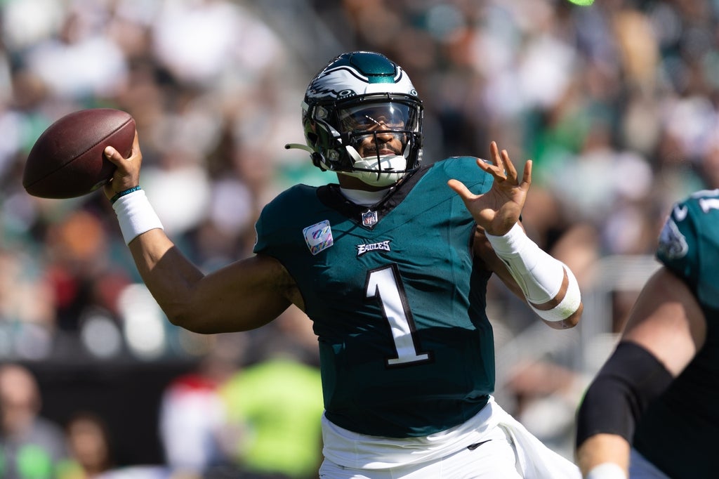 Eagles quarterback Jalen Hurts