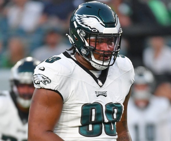 Eagles defensive tackle Jalen Carter
