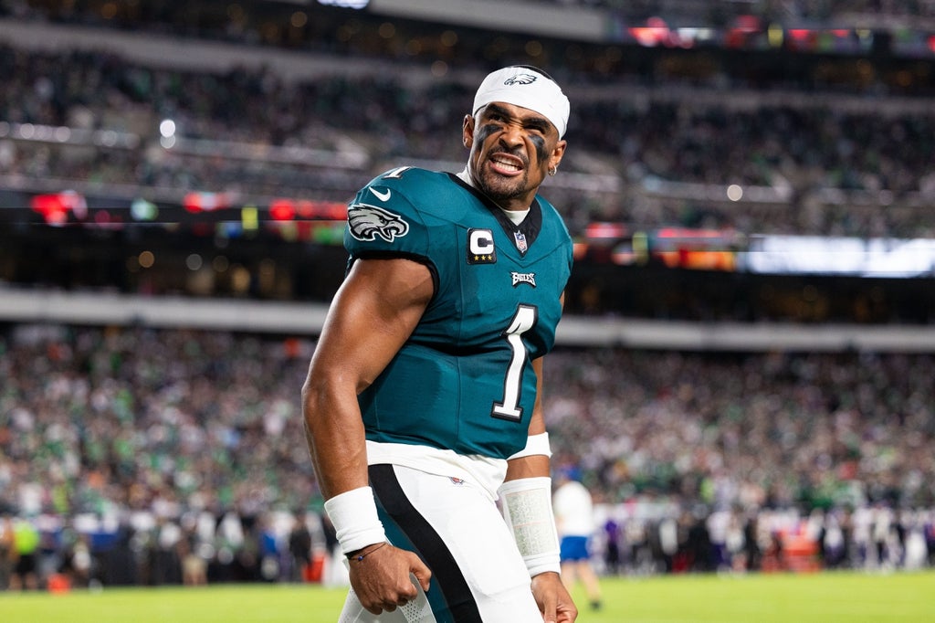 Eagles quarterback Jalen Hurts