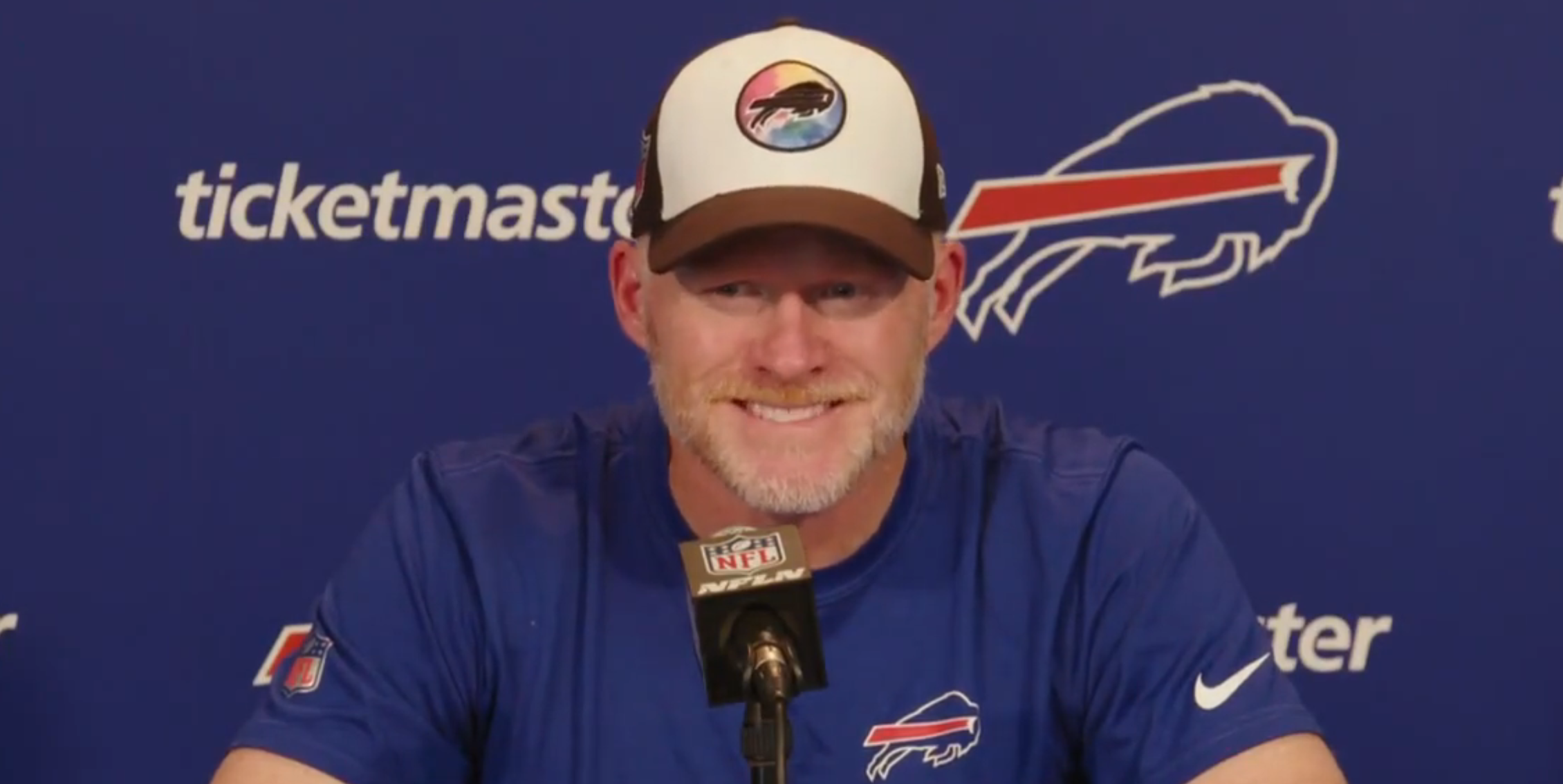 Buffalo Bills head coach Sean McDermott