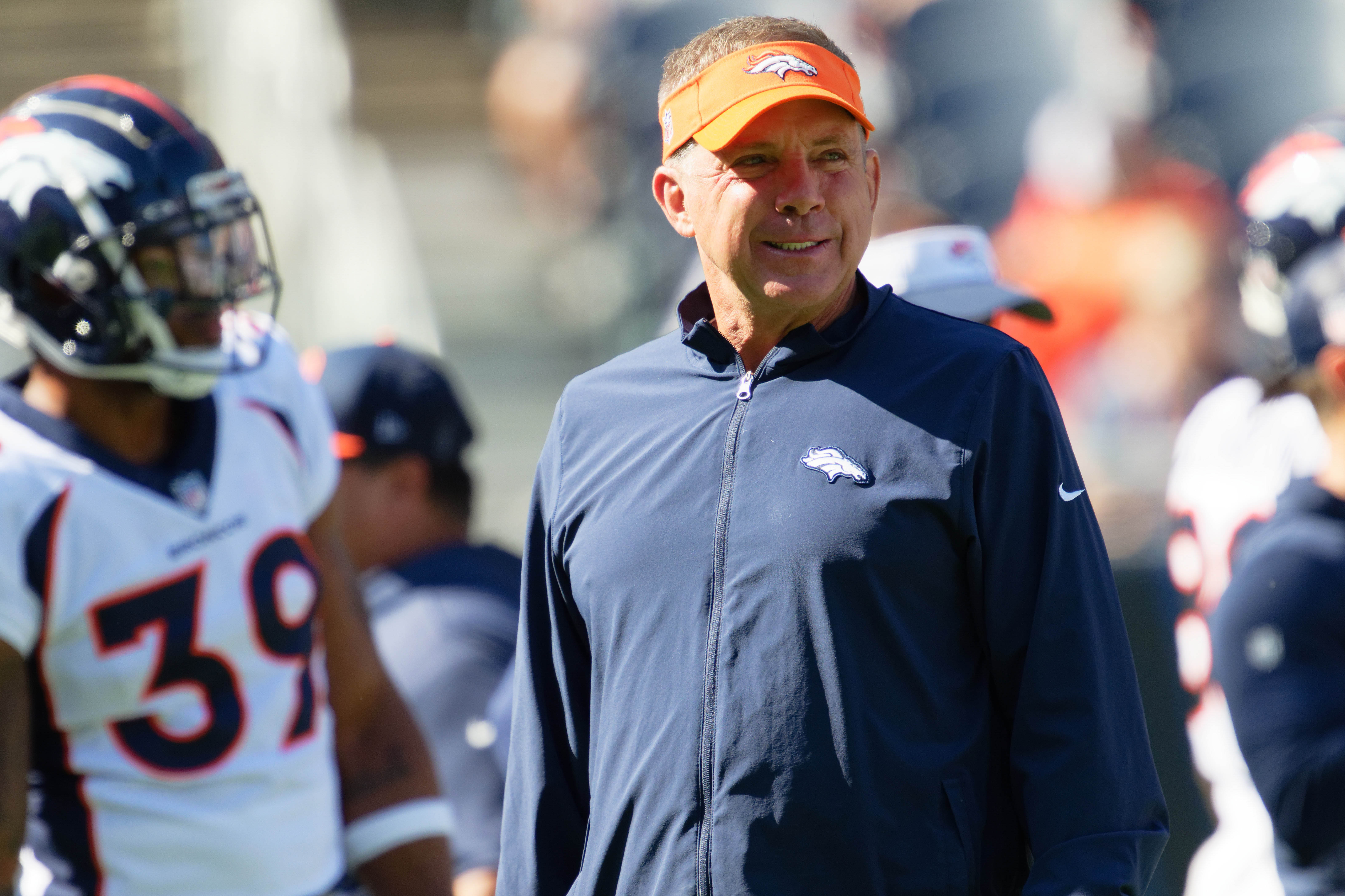 Denver Broncos head coach Sean Payton