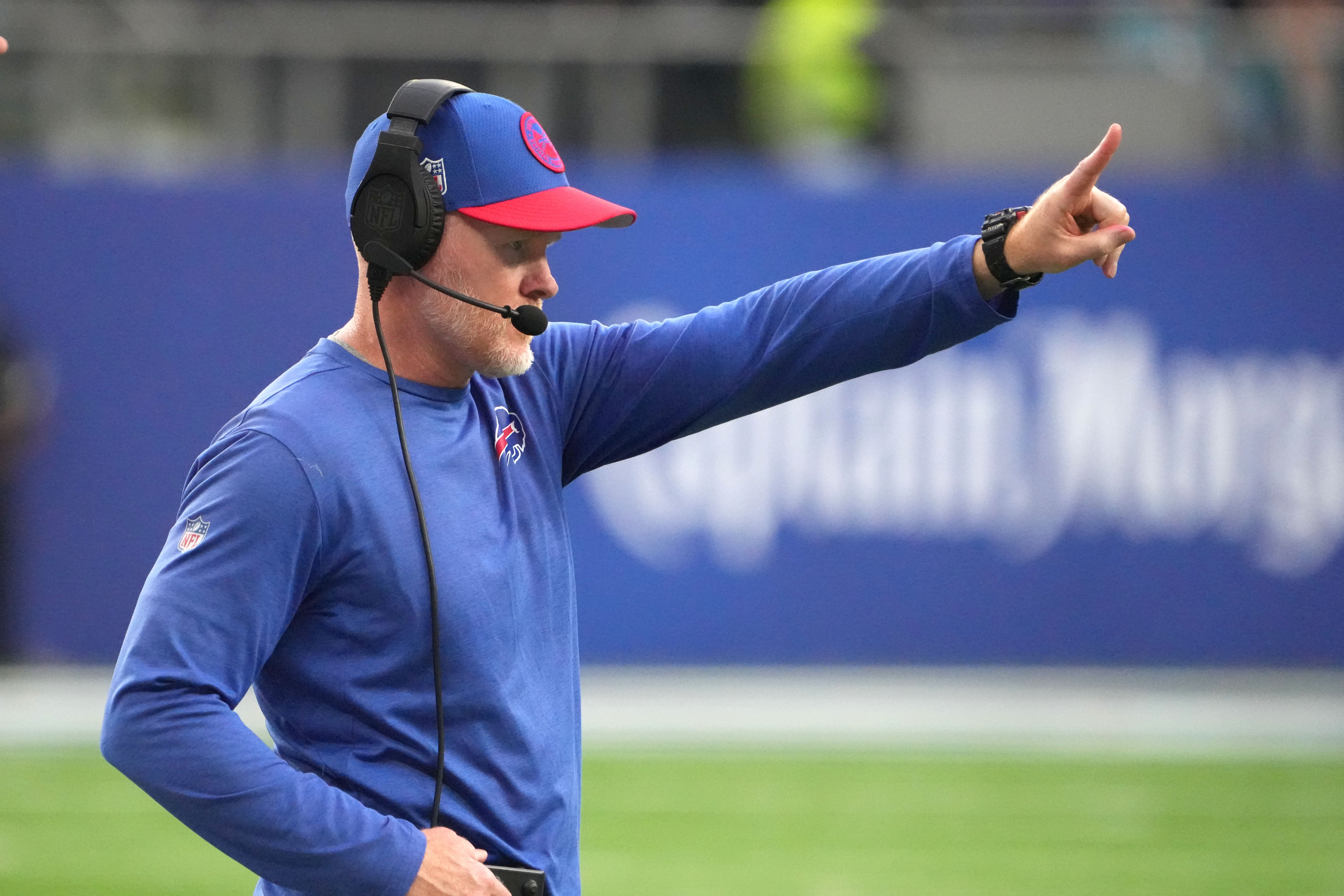 Buffalo Bills head coach Sean McDermott