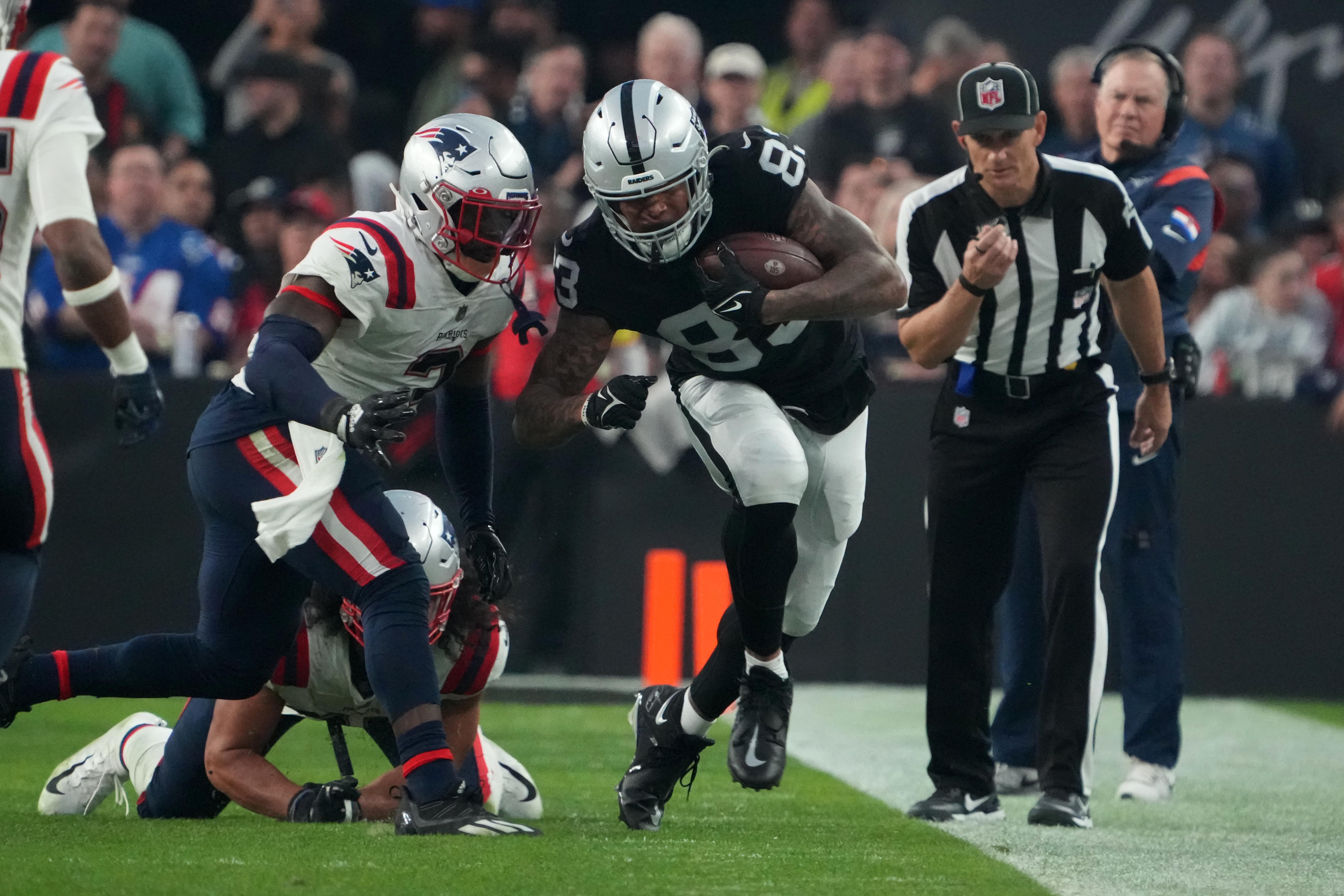 Las Vegas raiders New England Partiots