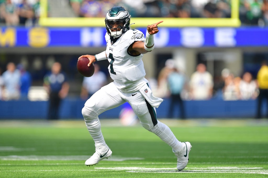 Eagles quarterback Jalen Hurts