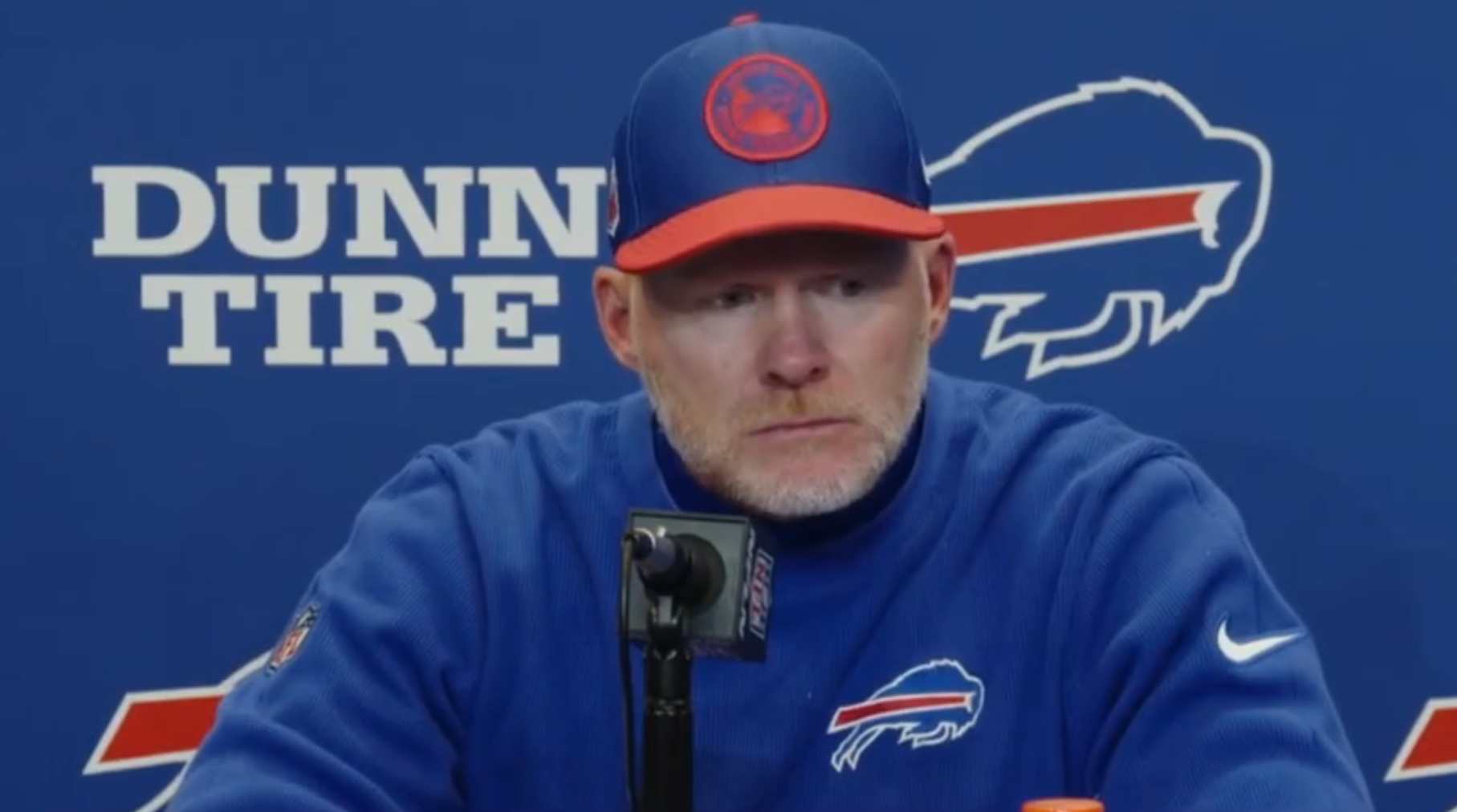 Buffalo Bills head coach Sean McDermott