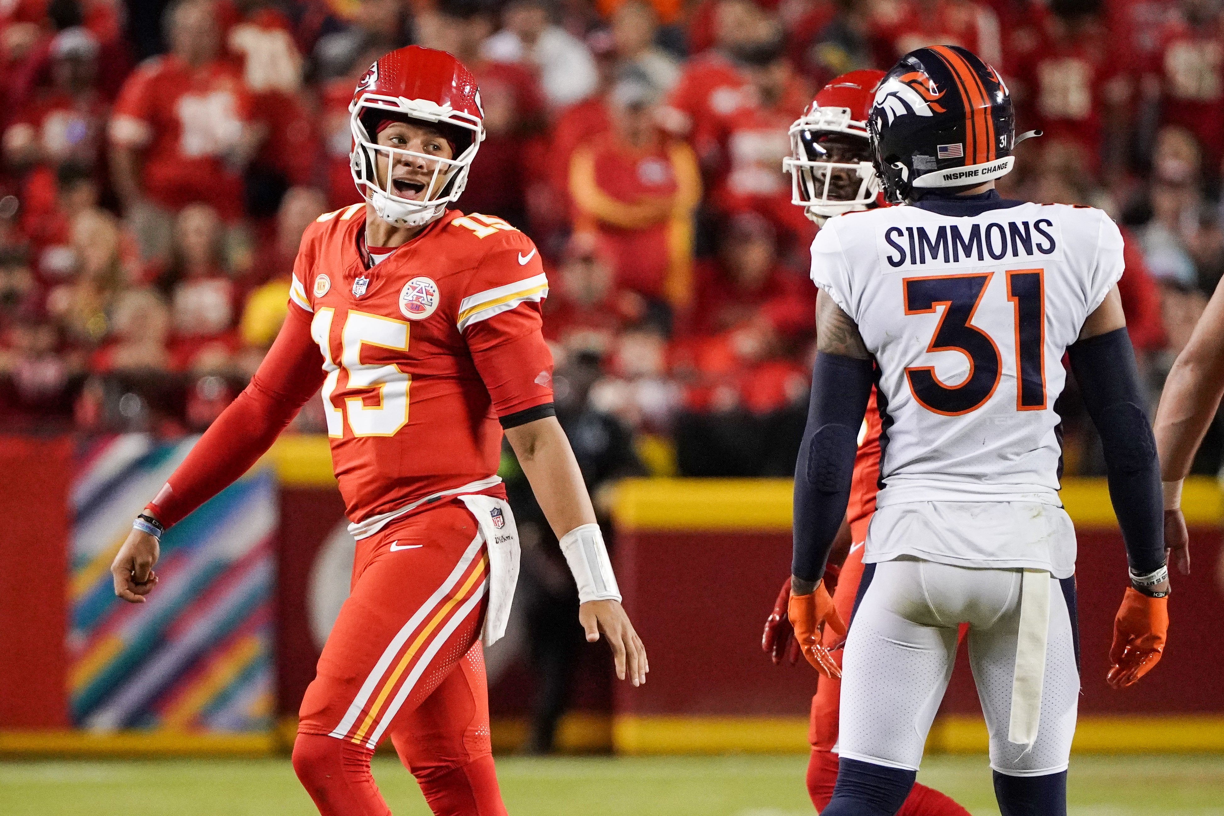 Kansas City Chiefs Denver Broncos Patrick mahomes