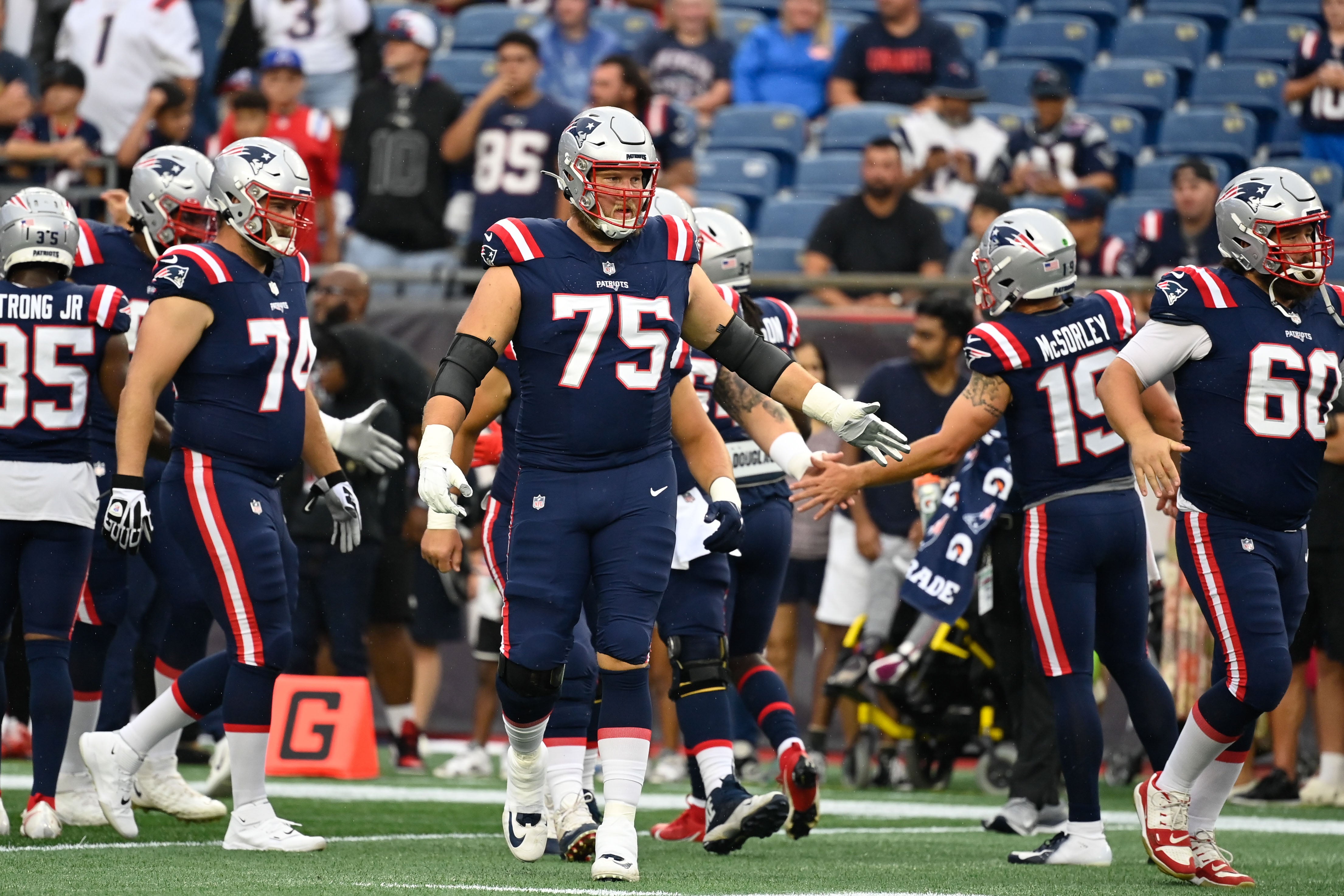 offensive tackle Conor McDermott