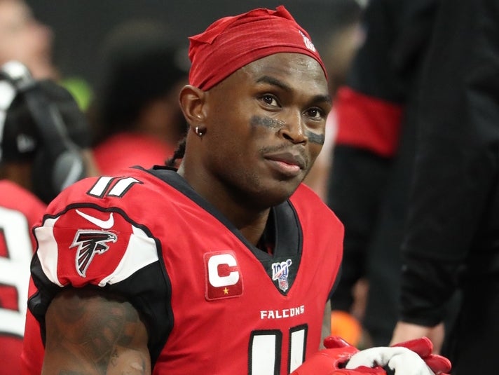 Ex-Falcons wide receiver Julio Jones