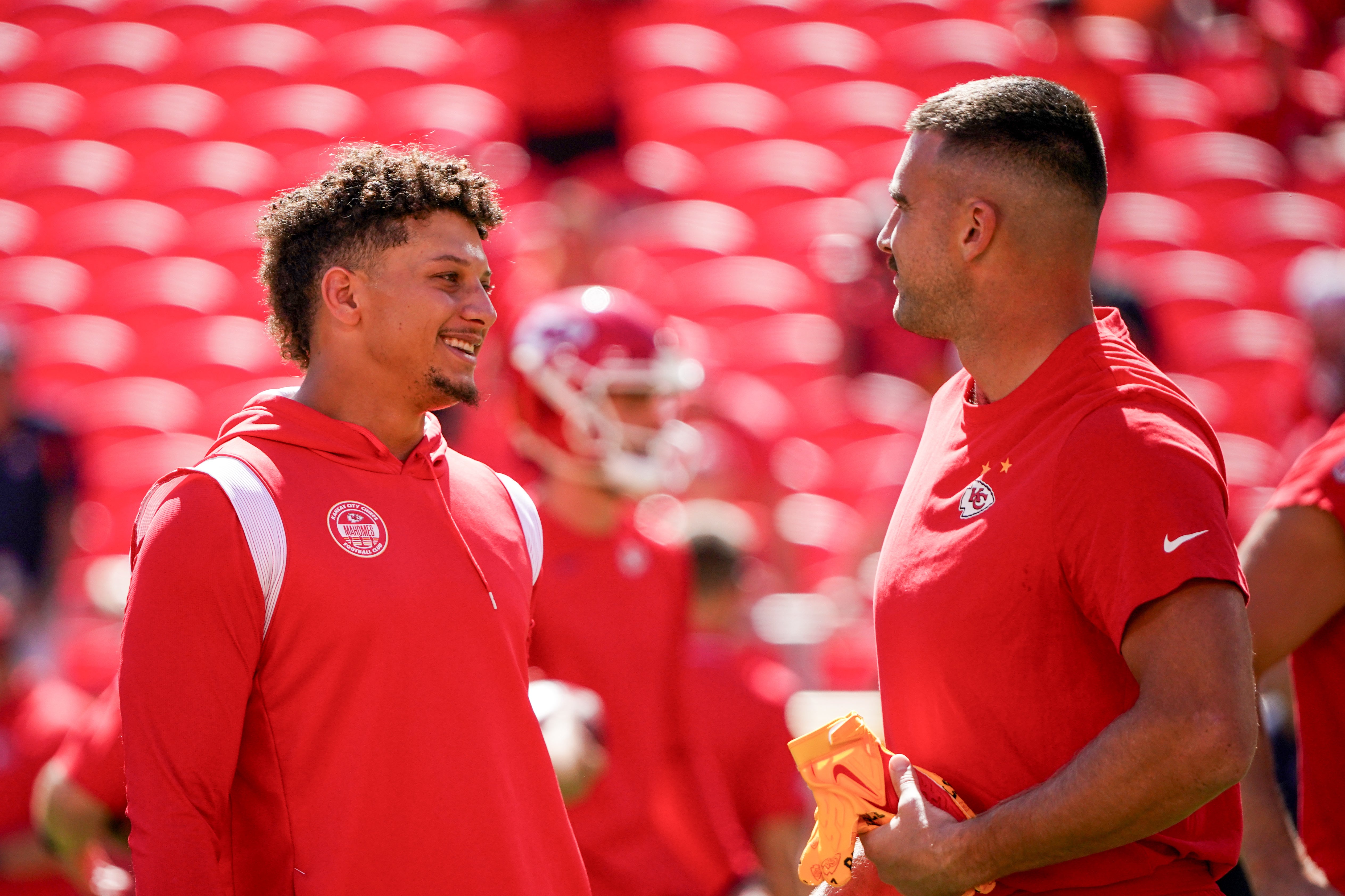 Kansas City Chiefs Patrick Mahomes Travis Kelce