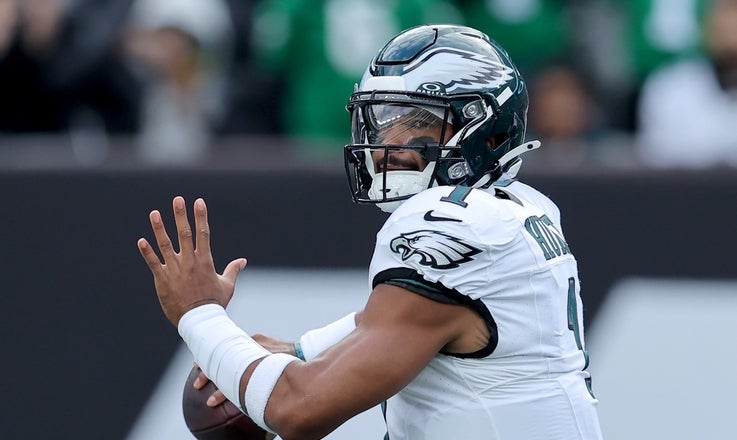 Eagles' quarterback Jalen Hurts