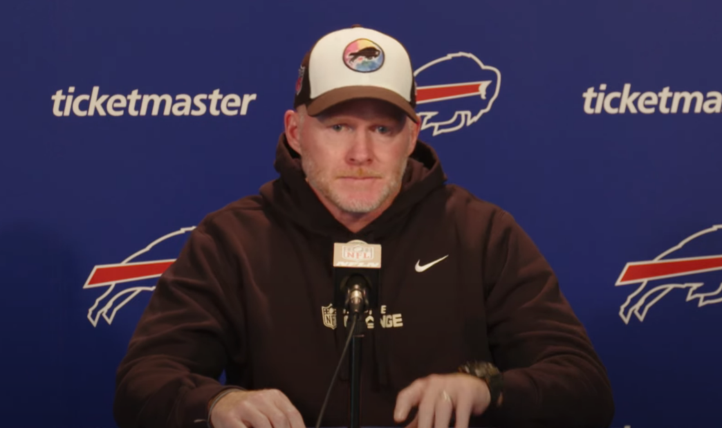 Buffalo Bills head coach Sean McDermott