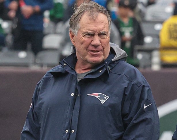 Patriots head coach Bill Belichick