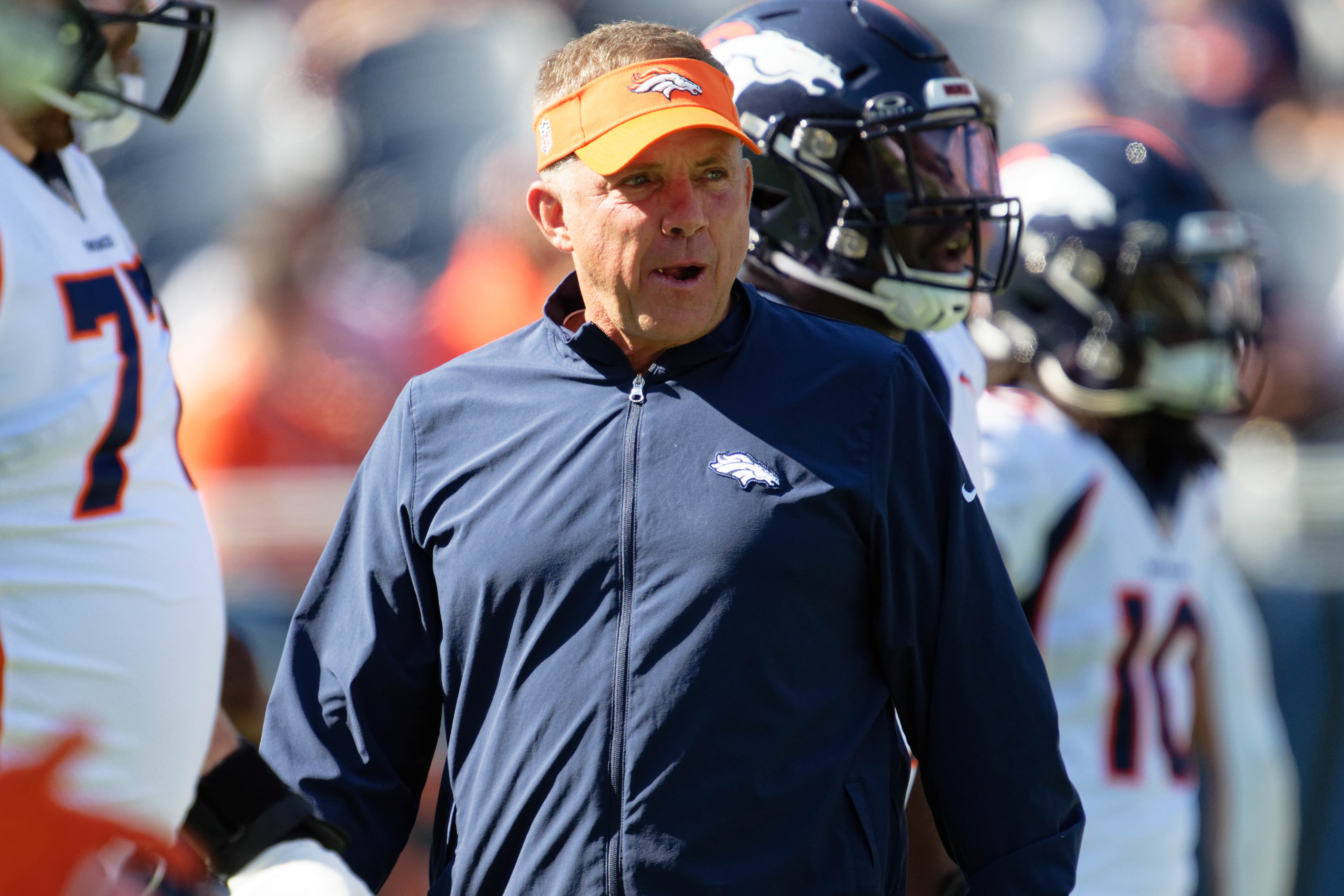 Denver Broncos head coach Sean Payton