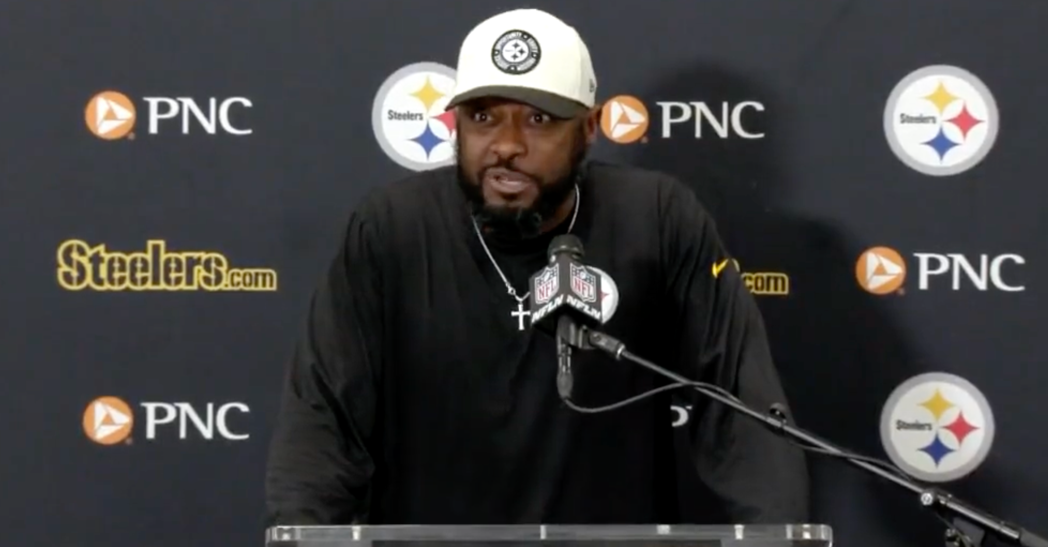 Pittsburgh Steelers Head Coach Mike Tomlin Addresses The Media Following 24-17 Victory at Los Angeles Rams
