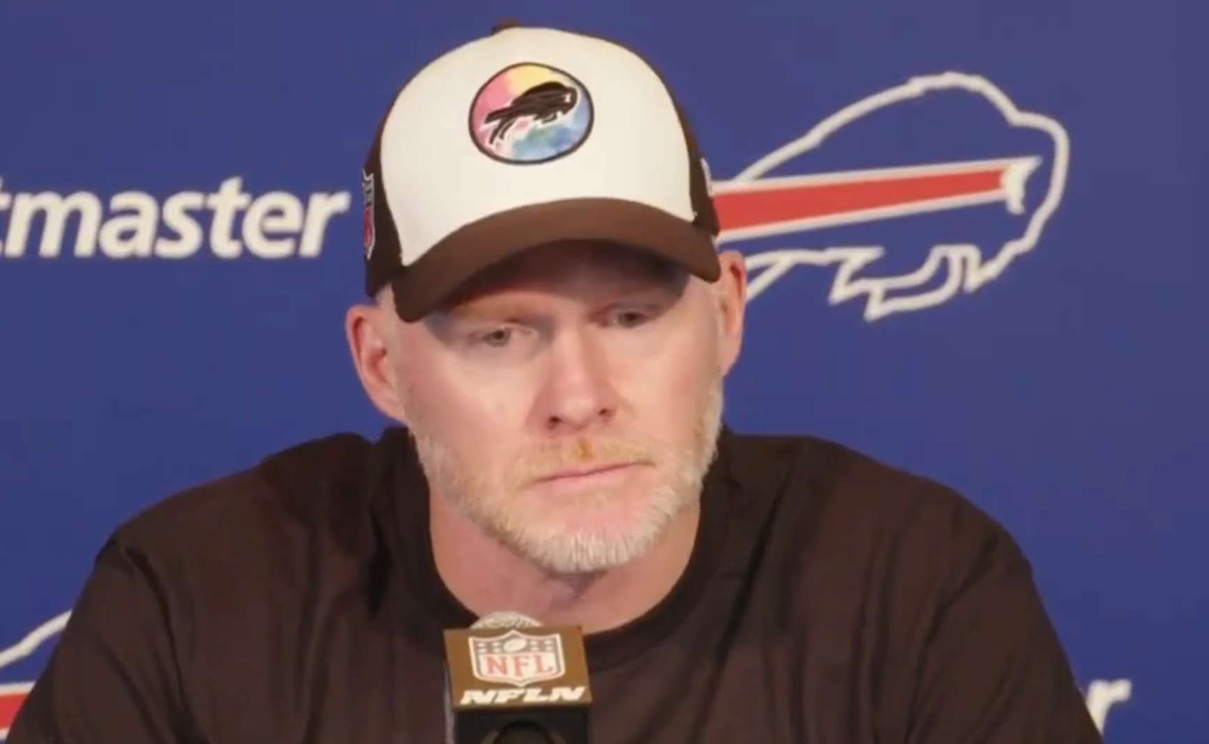 Buffalo Bills head coach Sean McDermott