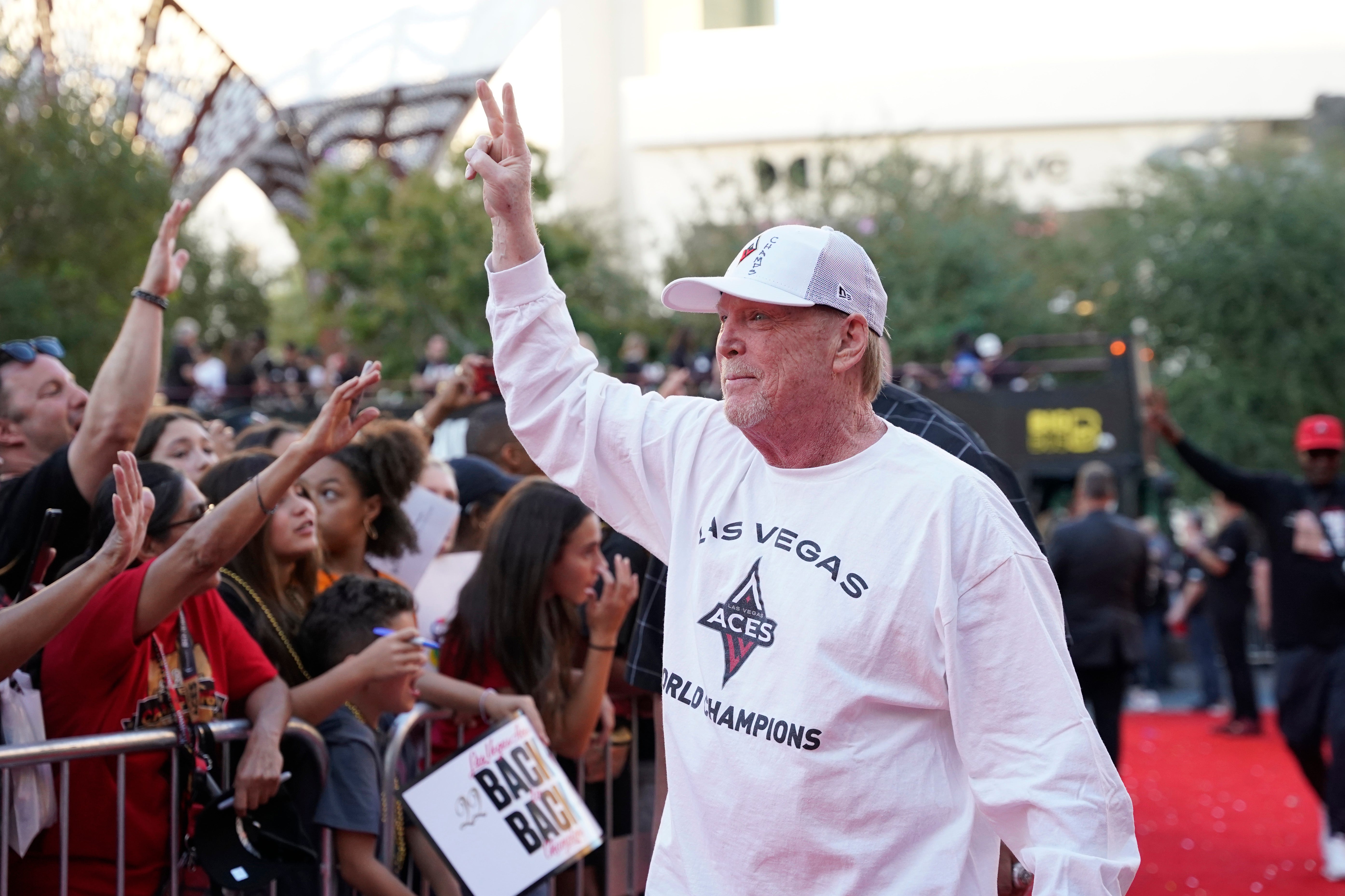 Mark Davis Las Vegas Raiders Las Vegas Aces