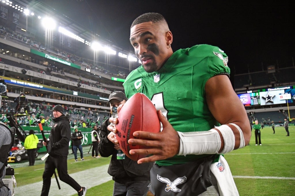 Eagles QB Jalen Hurts