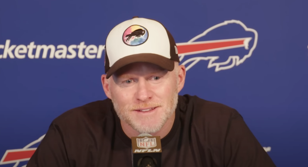 Buffalo Bills head coach Sean McDermott