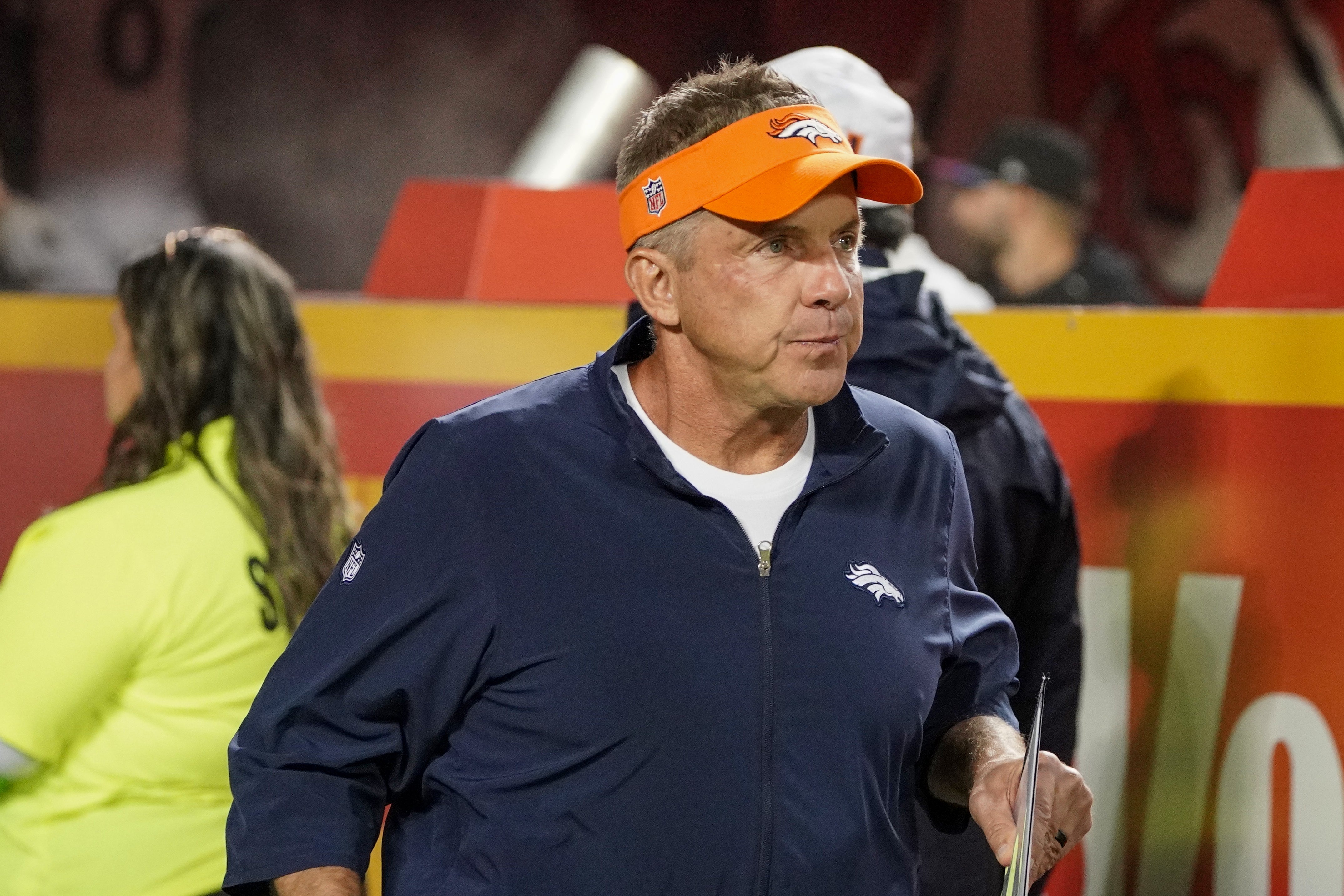 Denver Broncos head coach Sean Payton