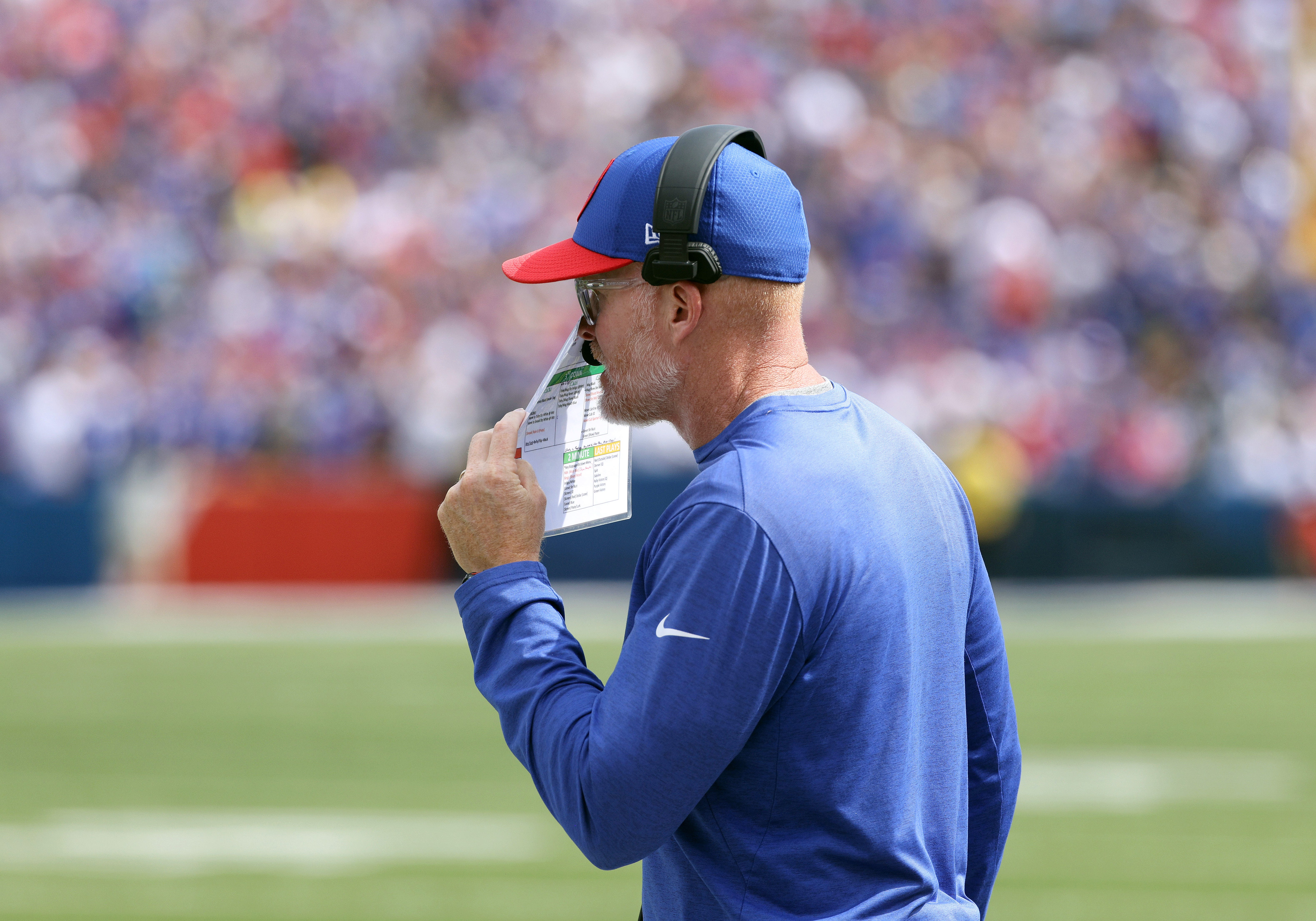 Buffalo Bills head coach Sean McDermott