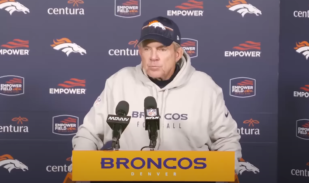Denver Broncos head coach Sean Payton