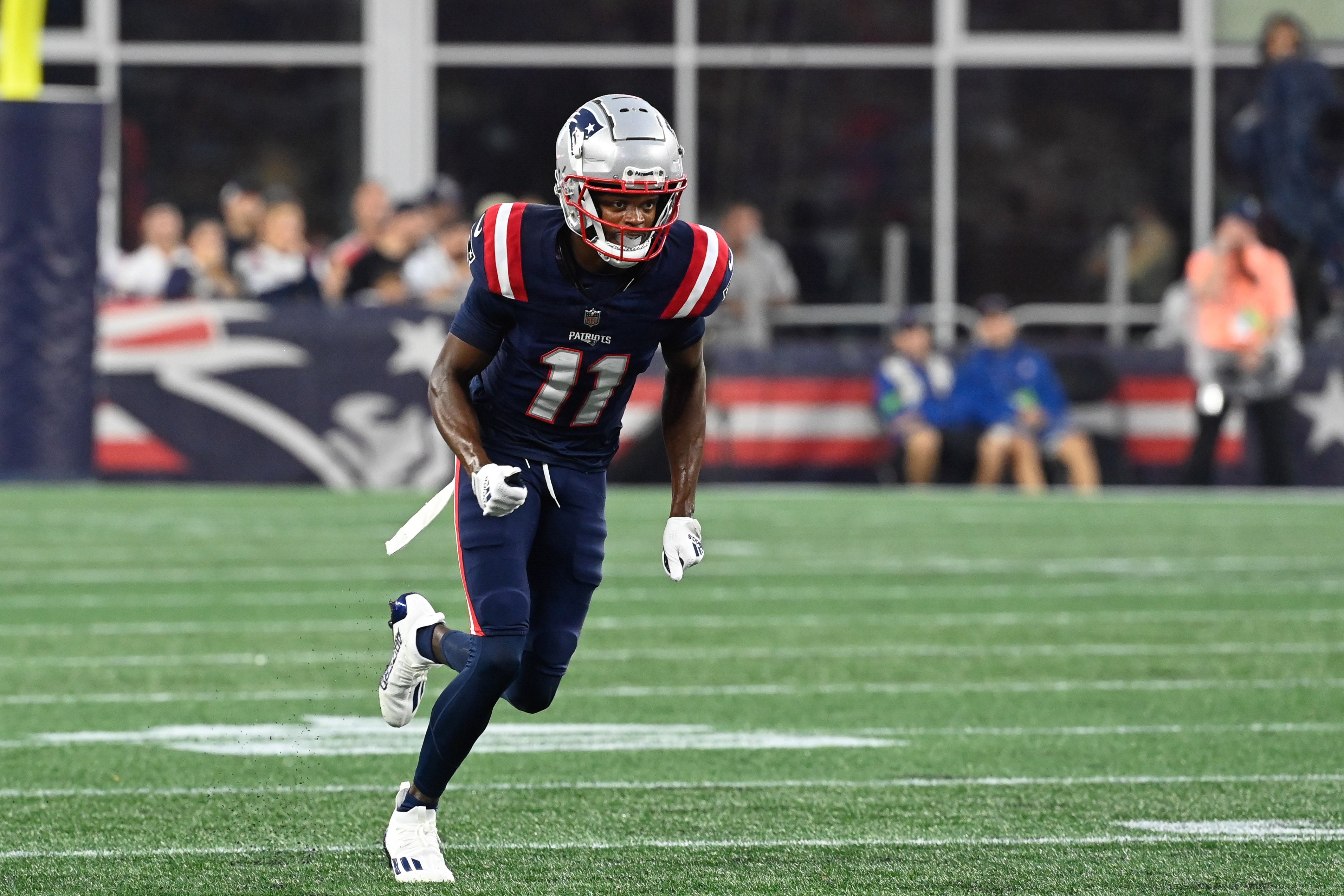 New England Patriots wide receiver Tyquan Thornton