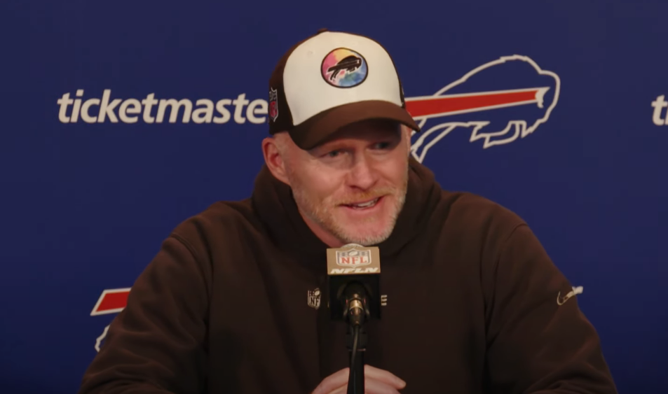 Buffalo Bills head coach Sean McDermott