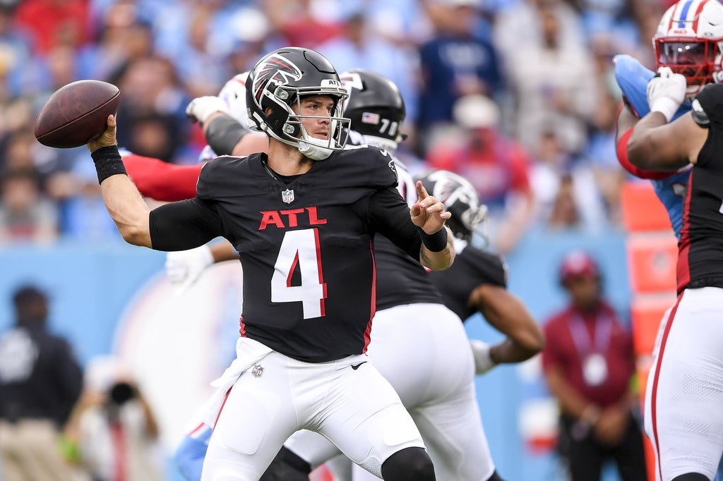Falcons QB Taylor Heinicke