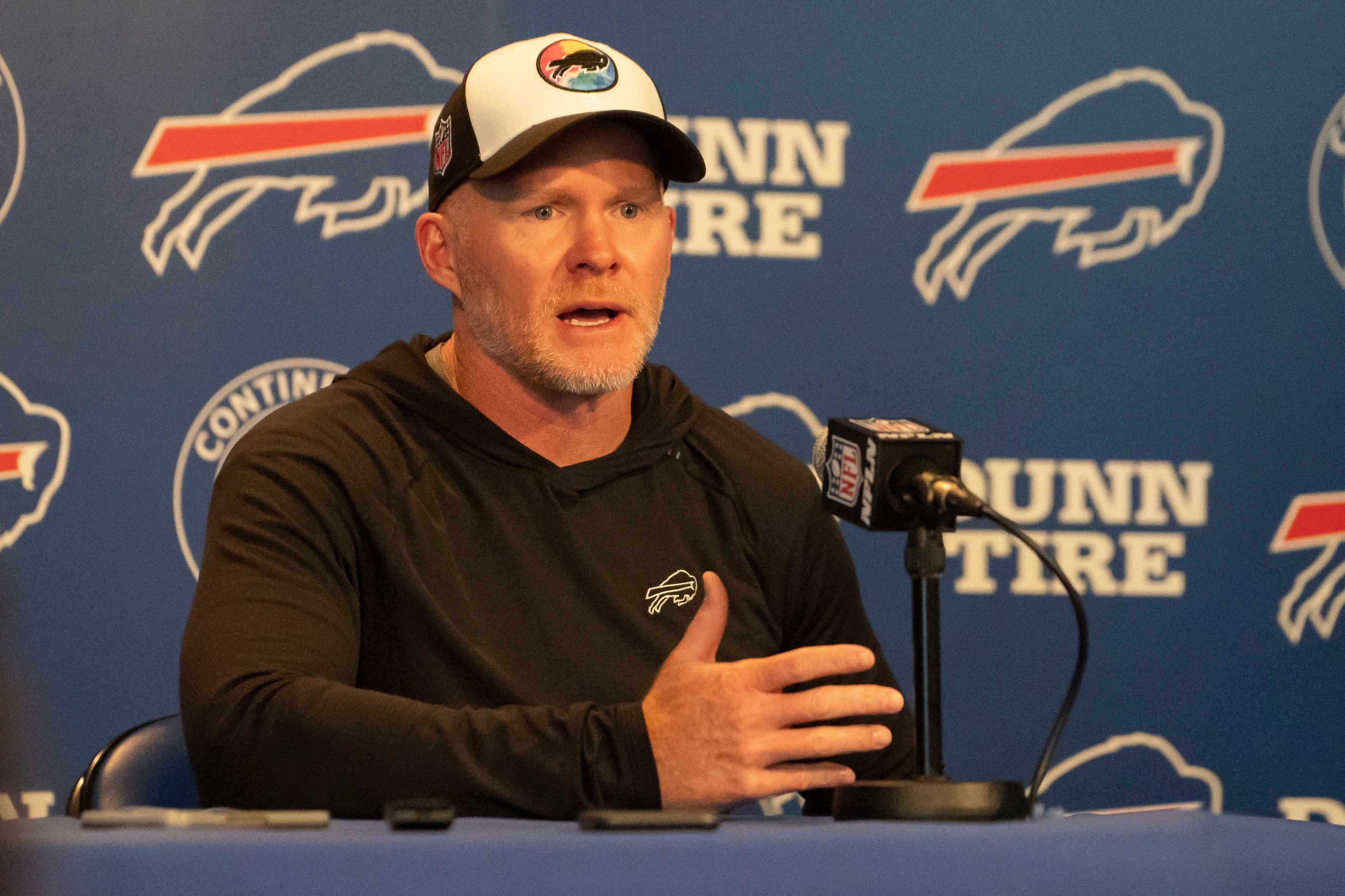Buffalo Bills head coach Sean McDermott