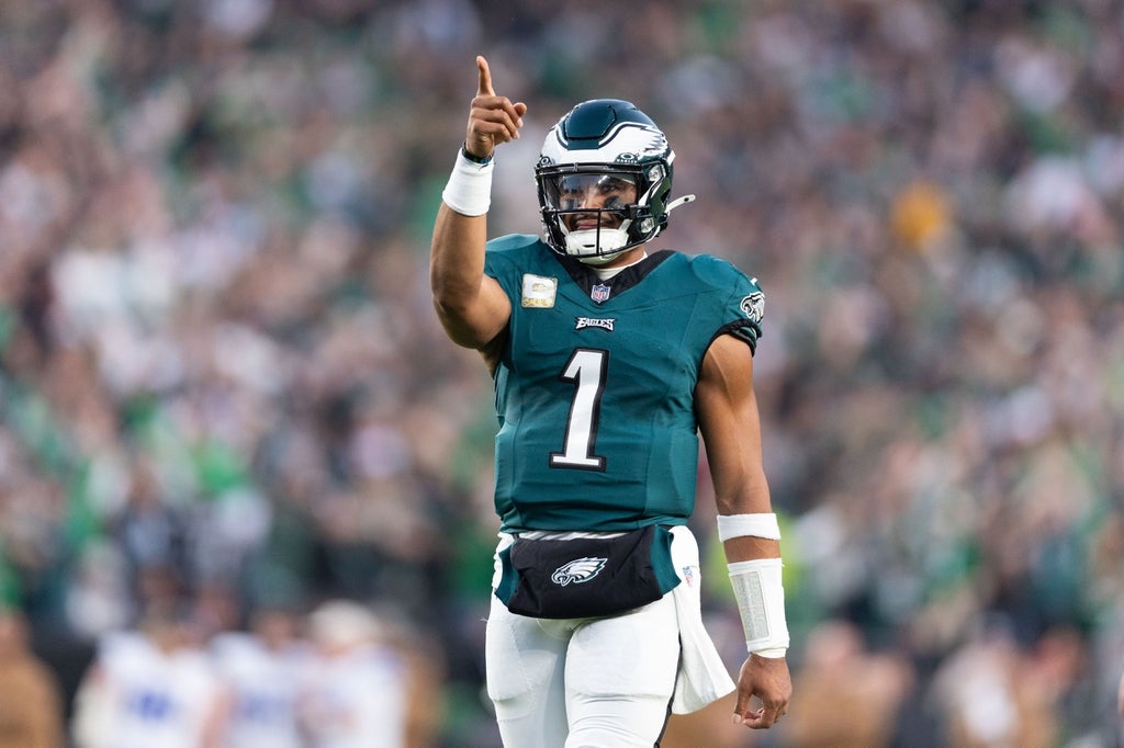 Eagles quarterback Jalen Hurts