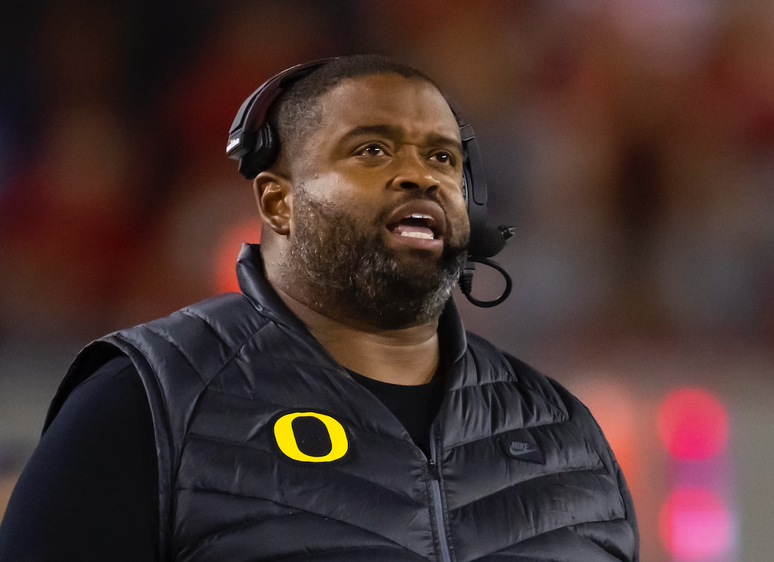 Oregon Ducks associate head coach Adrian Klemm