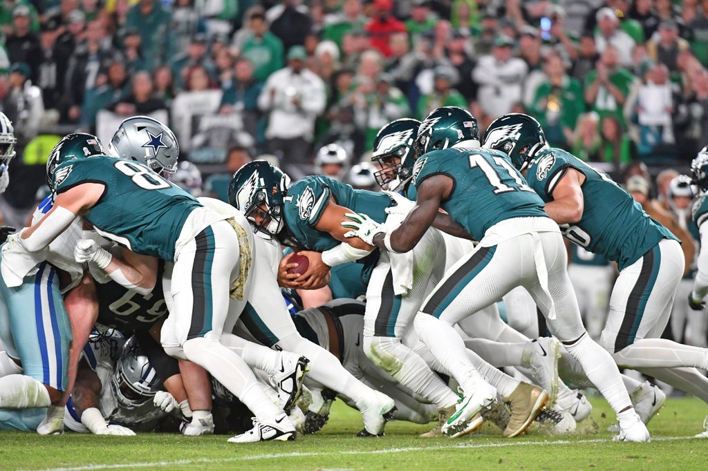Eagles's Tush Push is a success